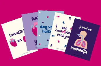 ansichtkaartjes voor Dag van de Huisarts